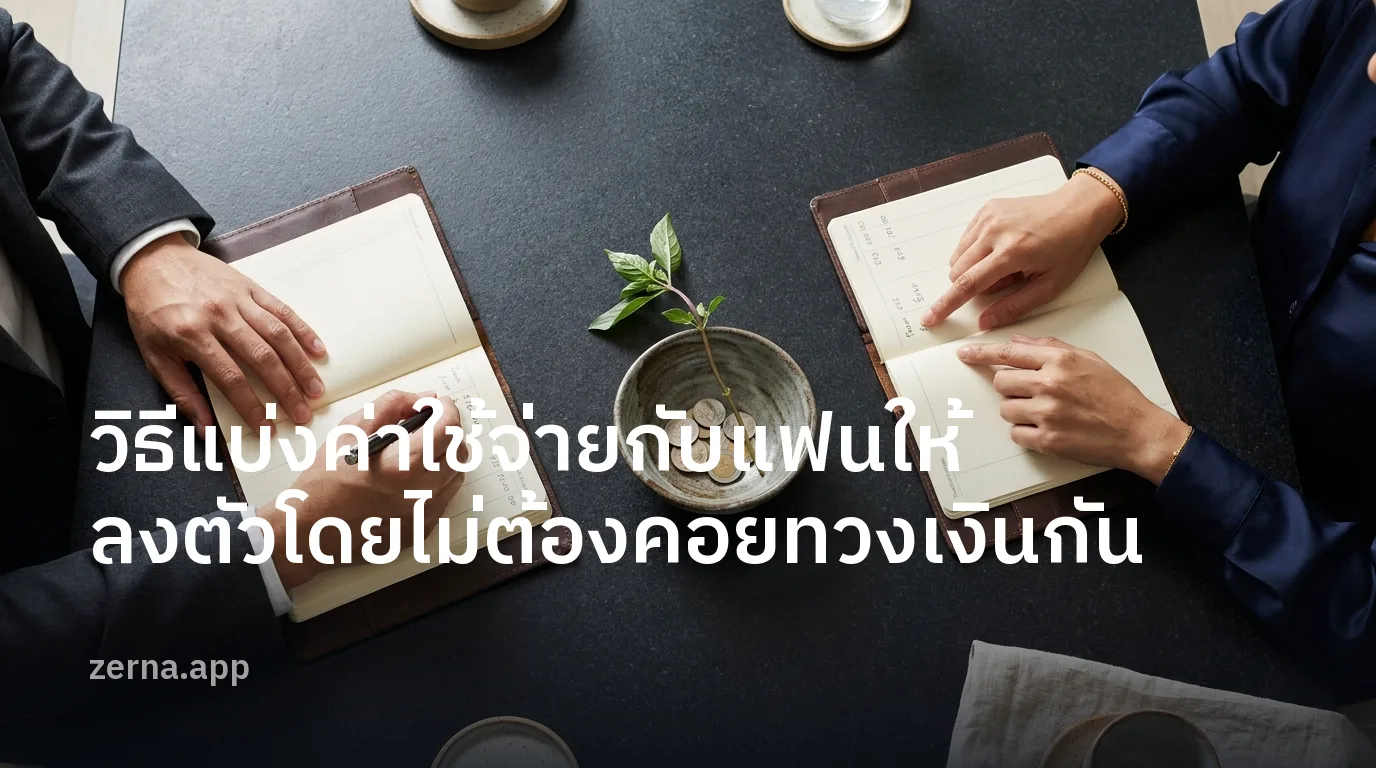 วิธีแบ่งค่าใช้จ่ายกับแฟนให้ลงตัวโดยไม่ต้องคอยทวงเงินกัน